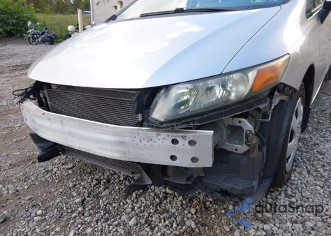 2012 Honda Civic Lx from USA, damaged, VIN 19XFB2F59CE092224